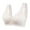 Beige, variant on Snap Front Bra Older Women Front Closure Bras Daisy Bra No Underwire Push Up Bra(Beige,46)