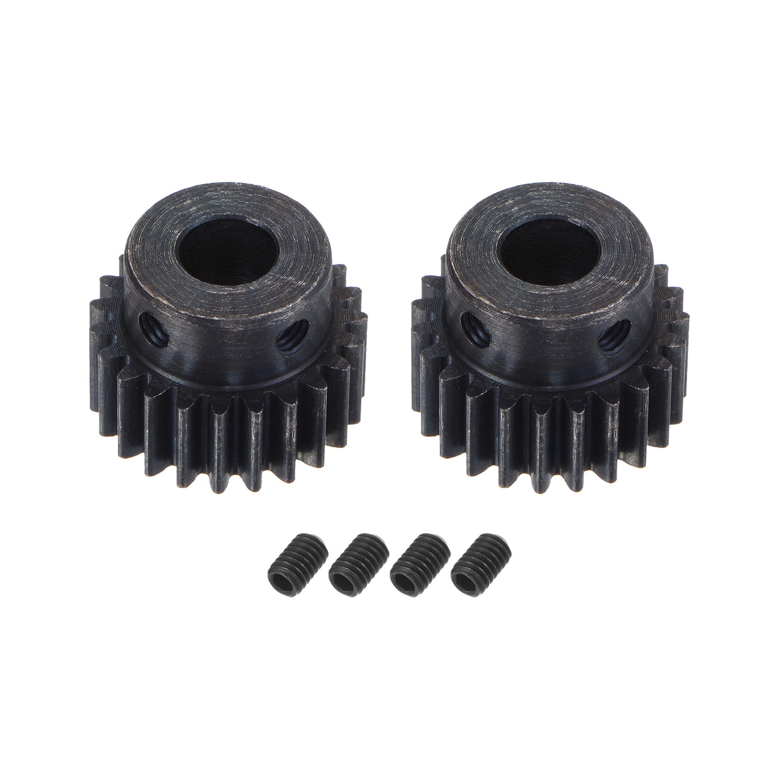 Engranajes De Metal Para Vehículo RC - Juego De 2 Piezas (engranaje Principal 64T Y Motor 21T), Compatible Con Modelo 1/10 94170