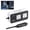 black, variant on 200W Vehicle Power Inverter, DC 12V To 110V AC Car Power Converter With Dual AC Outlets And Multi USB Charging Ports, Portable Automotive Power Supply For Simultaneously Charging Various,white