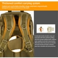 thumbnail image 4 of Soidarity para deportes al aire libre Bolsa grande impermeable Multi bolsillo Hombros Mochilas ajustables de gran capacidad Supervivencia Mochilas de mochilero Camuflaje gris Soidarity OD023066-03, 4 of 6