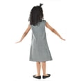 thumbnail image 3 of Vestido de niña con ribete Roman Fashion /Kids, 34639 (Gris obscuro) gris 7 Años, 3 of 7
