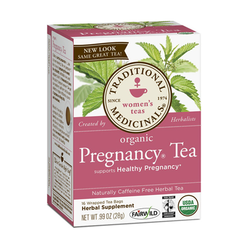 Traditional Medicinals Caffeine Free Organic Pregnancy Herbal Tea Bags