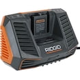 thumbnail image 1 of Cargador de batería RIDGID R840095 Gen5X para iones de litio/NiCad de 18 V, 1 of 1