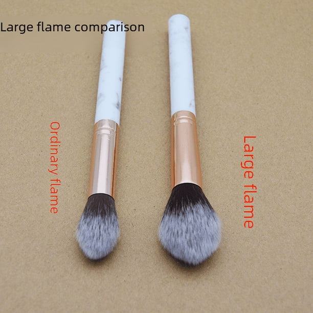 Brocha para rubor individual, brocha para polvos, brocha para