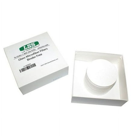 Labexact Glass Mic Filter,4.7 cm Dia,1.5 um,PK100 12K950