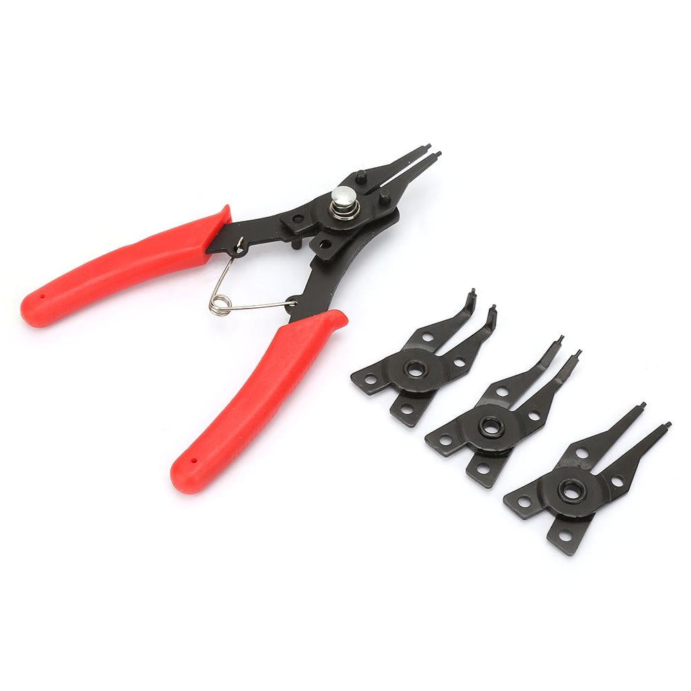 Mgaxyff 4 in 1 Multifunction Snap Ring Pliers Internal External Ring ...