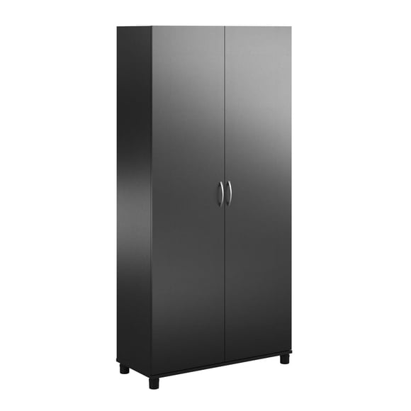 Armoire de rangement utilitaire de 36 po Lory de SystemBuild, Blanc