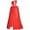 Red, variant on KAWELL Princess Full Length Girls Cloaks Blue Halloween Costume Capes for Child 3-12 Years