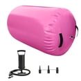 thumbnail image 3 of 1pc inflatable fitness cylinder, air tumbling barrel for bounce training. Includes air pump. Slight color deviation possible, does not affect use., 3 of 11