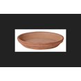 thumbnail image 1 of Platillo para plantas Deroma, rico en arcilla chocolatada, 12,2 x 1,6 cm, 1 of 1