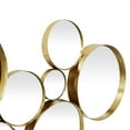 thumbnail image 5 of CosmoLiving by Cosmopolitan 54" x 21" Gold Bubble Cluster Wall Mirror, 5 of 12