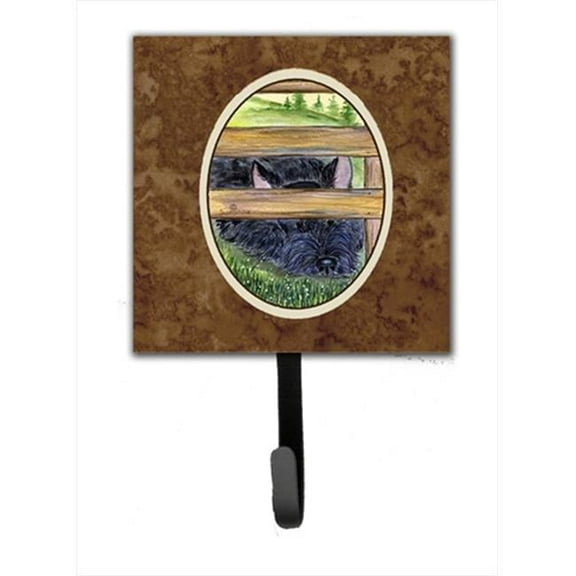 Scottish Terrier Leash Holder Or Key Hook