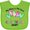 Apple Green, variant on Inktastic My Mom is the Best Counselor Ever Boys or Girls Baby Bib
