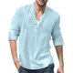thumbnail image 5 of Camisa Social De Manga Larga For Hombre De Talla Grande, 5 of 6