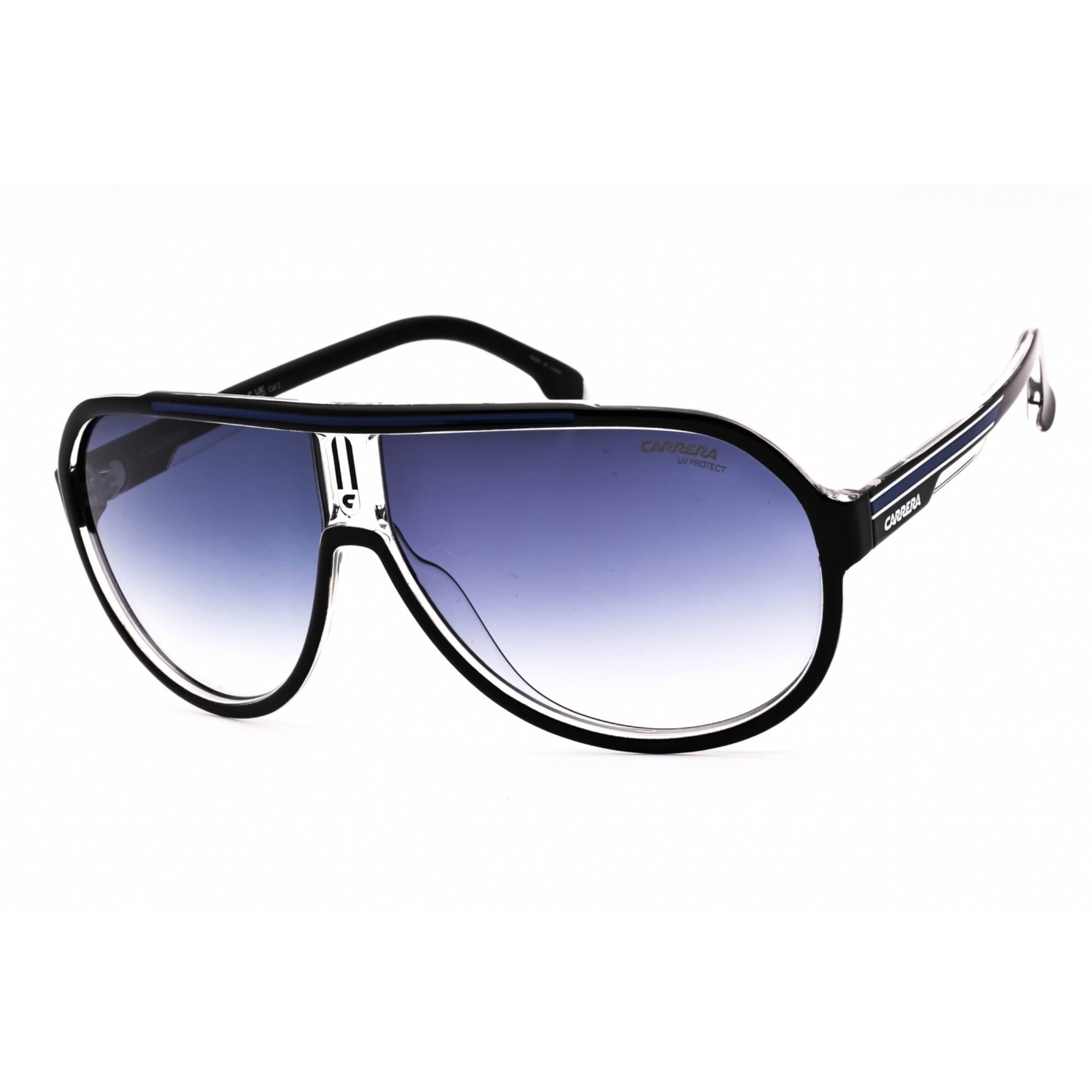 NEW Polarized CARRERA Shield 1058 63mm Sunglasses NEW CARRERA 1058/S 08AM9 BLACK GREY POLARIZED AUTHENTIC  main image 2