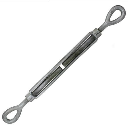 Galvanized Turnbuckles - Galvanized Turnbuckle - Import - Eye & Eye - 3/4