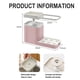 thumbnail image 2 of Dispensador de jabón de cocina 2 en 1 con soporte para esponja - Dispensador de líquido lavavajillas, 2 of 6