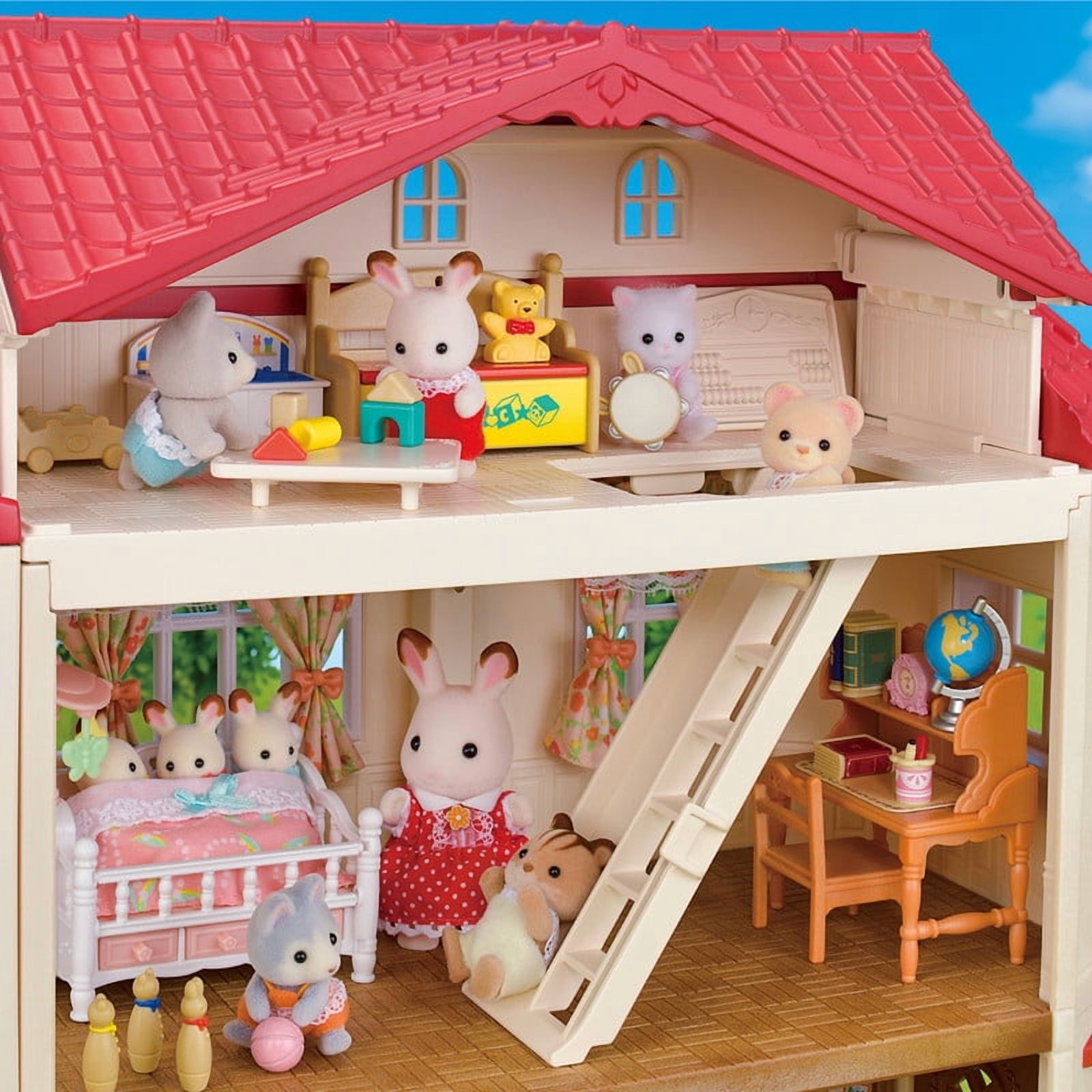 Calico Critters Red Roof Country Home Playset photo 6
