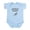 Sky Blue, variant on CafePress - Daddys Running Buddy Body Suit - Baby Light Bodysuit, Size Newborn - 24 Months
