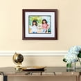 thumbnail image 4 of ArtToFrames 4" x 9" Cherry Picture Frame, 4x9 inch Red MDF Poster Frame (WOM-4084),  Pack, 4 of 8