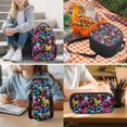 thumbnail image 7 of Uorisanigo Cool Dinosaur Boys Bacapack Kids Teens Backpack 5PCS Set Lightweight School Bag with Lunch Bag Water Bottle Sleeve Keychain Multiple Compartments for 6-12 Years Boys School Travel, 7 of 7