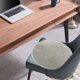 thumbnail image 5 of pstuiky Taburete redondo de madera maciza con cojín para silla cojín grueso para las cuatro estaciones cojín redondo de esponja para asiento de taburete cojín grueso, 5 of 6