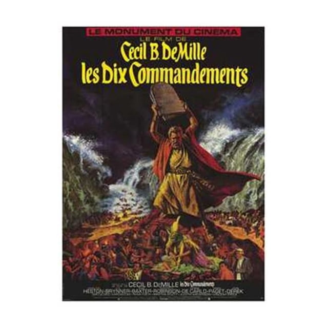 Posterazzi MOV196570 Ten Commandments Movie Poster - 11 x 17 in.