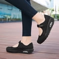 thumbnail image 3 of Women's Comfortable Working Nurse Shoes Non-Slip Adjustable Breathable Walking Buffer Fitness Casual Nursing Orthotic Lightweight Shoes Arthritis, Diabetes Heel Pain, 3 of 5