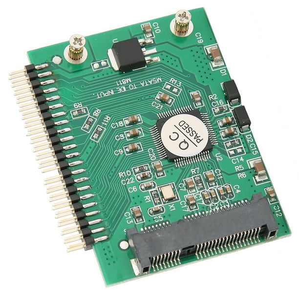 Adaptador PCIE, tarjeta adaptadora Mini adaptador PCIE IDE MSATASSD Funciones mejoradas