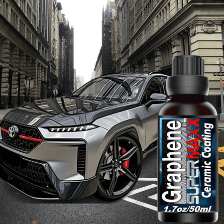 GRAPHENE CERAMIC CAR COATING "10 YEAR" POLYSILAZANE HYBRID PROTECTION GLOSS - 1.7oz/50ml
