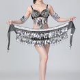 thumbnail image 3 of Bufanda de cadera BLESIY para danza del vientre con cadena de cintura, 3 of 8