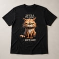 thumbnail image 3 of Funny Grumpy Cat Graphic T-Shirt, Unisex Classic Fit Cotton Tee, 3 of 9