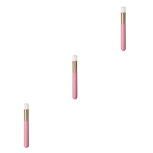 Minnieouse Eye Lash Extension Cleaning Brush with Fiber Multi-purpose Salon Handle Washing Eyeshadow Beauty Home Professional Brushes Type1