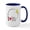 White/Navy Inside, variant on CafePress - I Love You To The Moon And Back Mugs - 15 oz Ceramic Large White Novelty Mug
