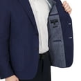 thumbnail image 2 of Report Collection Single Breast Full Lined Patch Pocket Linen Men's Jacket, 2 of 7