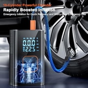 Car Tire Inflator | 150PSI Cordless Portable Automatic | Tire Inflator Air Compressor with Digital Display,for Auto Truck SUV Bike Motorcycle Balls Inflatable Toys