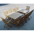 thumbnail image 4 of Teak Valencia Classic 15-Pieces Dining Set, 4 of 8