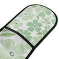 thumbnail image 4 of Yayeee Double Oven Mitt Kitchen Heat Resistant Baking 35" x7" Quilted Glove, Green Floral, 4 of 6