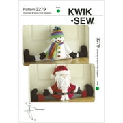 Kwik Sew Snowman And Santa Draft Stopper