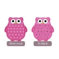 thumbnail image 3 of Opperiaya Press Type Rubber Decompression Toy Cartoon Owl Shaped Board Game, 3 of 9