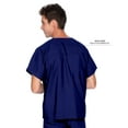 thumbnail image 3 of Landau Essentials Unisex Relaxed Fit 1-Pocket V-Neck Scrub Top 7502, 3 of 6