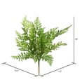 thumbnail image 2 of Vickerman 18" Artificial Green Fern Stem, Set of 3, 2 of 3