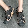 thumbnail image 5 of Mens Sports Sandals Outdoor Non-slip Hiking Shoes Summer Comfortable Beach Shoes Lightweight Closed Toe Water Shoes Black 10.5 UK, 5 of 7