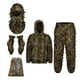 thumbnail image 1 of Traje Ghillie para hombre, máscara facial completa, guantes, pantalones de bosque, traje de camuflaje 3D con hojas ML, 1 of 8