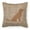 Brown, variant on Carolines Treasures BB1076-BL-OR-PW1414 Labrador Burlap and Orange Canvas Fabric Decorative Pillow BB1076 14Hx14W