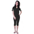thumbnail image 1 of Moomaya Ensemble de Nuit Simple pour Femmes avec Capri en Coton 2 Pcs Chemises de Nuit-8nl, 1 of 6