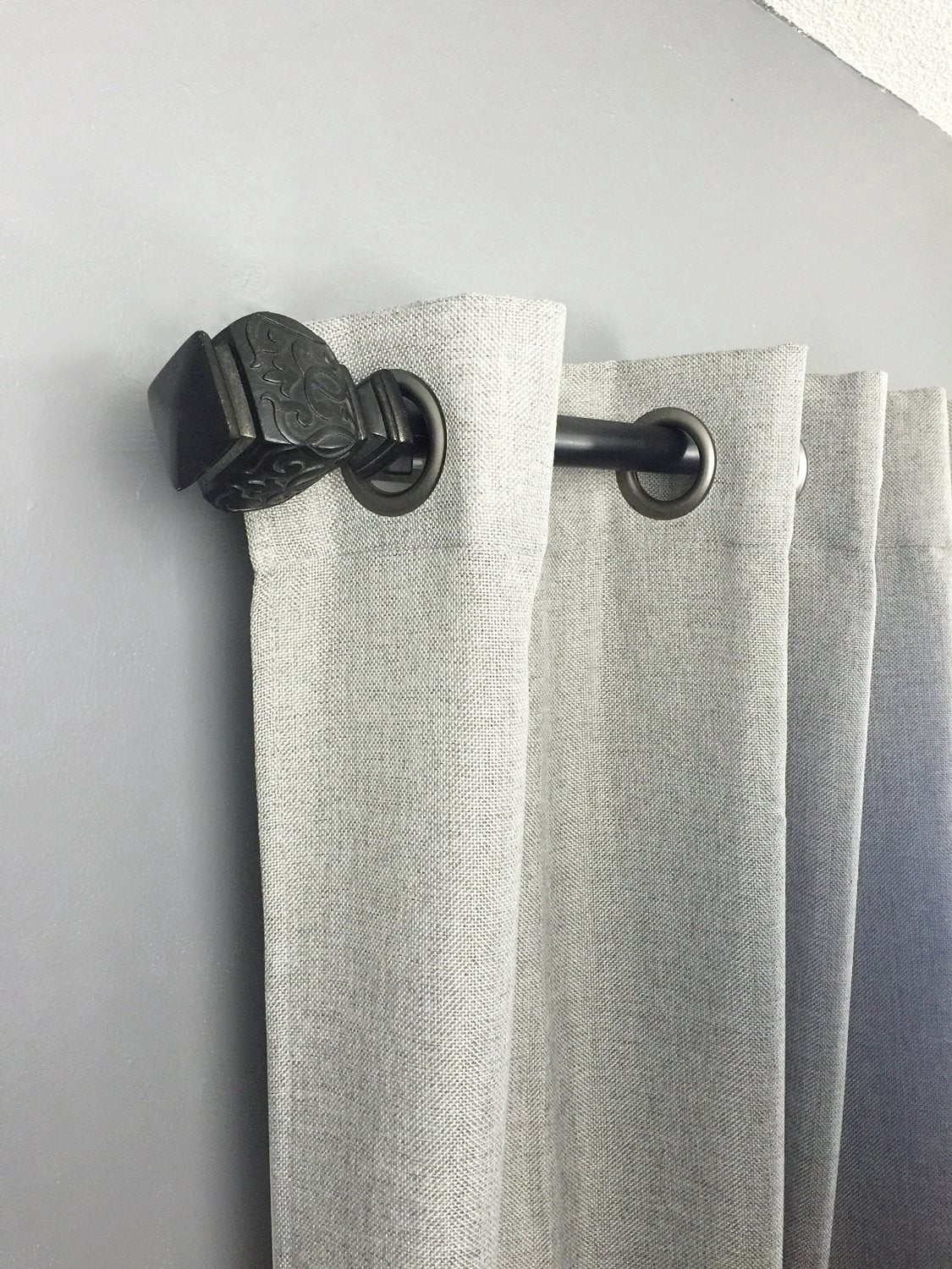 NoNo Mount Vertical Blinds Bracket Curtain Rod Holder (2 Count)