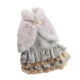 thumbnail image 2 of Disfraz de ropa para perros pequeños en poliéster, adecuado para perros pequeños, como chihuahua, peluche, rgo de espalda 25cm Colco Vestido de perrito de invierno, 2 of 8