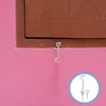 thumbnail image 3 of 10 juegos de pestillos de gancho y ojo de repuesto para puerta mosquitera, pestillo de acero al carbono., 3 of 6