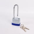 thumbnail image 2 of Outdoor Laminated Steel Padlock 40/30mm, [2 Pack][4 Keys] Waterproof Very High Security Padlock, Long Steel Shackle, for Gym Locker, Shed, Garage, Fen, 2 of 4